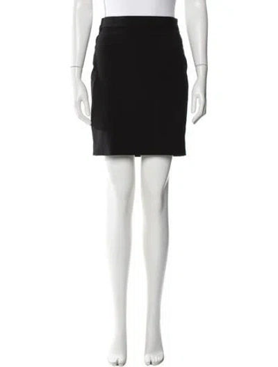 Pre-owned Polo Ralph Lauren Wool Mini Skirt In Multi