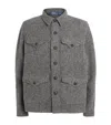 Polo Ralph Lauren Wool Overshirt In Multi