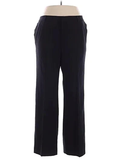 Pre-owned Polo Ralph Lauren Wool Pants In Black