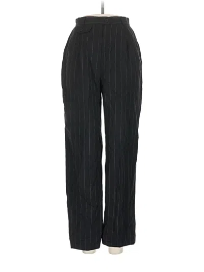 Pre-owned Polo Ralph Lauren Wool Pants In Black