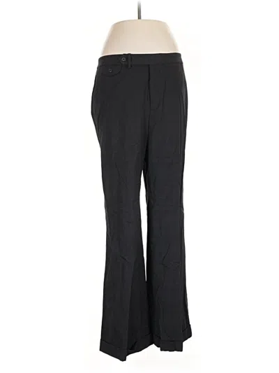 Pre-owned Polo Ralph Lauren Wool Pants In Black