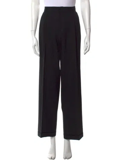 Pre-owned Polo Ralph Lauren Wool Pants In Blue