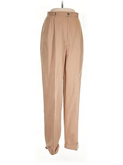 Pre-owned Polo Ralph Lauren Wool Pants In Tan