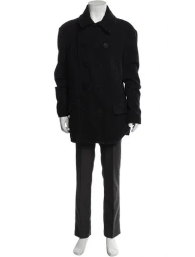 Pre-owned Polo Ralph Lauren Wool Parka In Blue