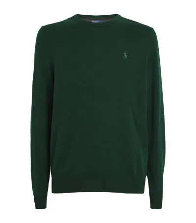 POLO RALPH LAUREN WOOL POLO PONY SWEATER