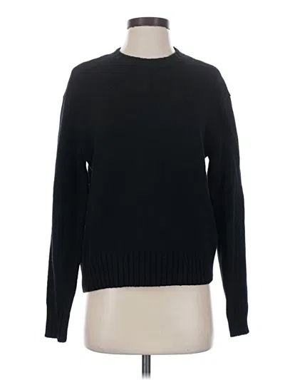 Pre-owned Polo Ralph Lauren Wool Pullover Sweater In Black