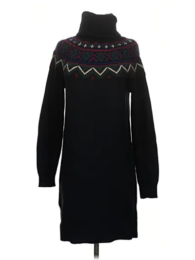 Pre-owned Polo Ralph Lauren Wool Pullover Sweater In Black