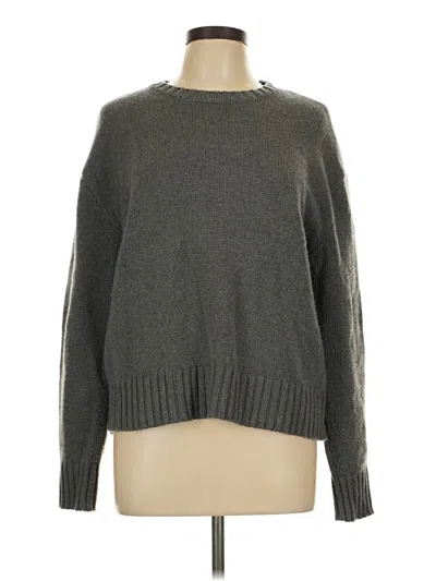 Pre-owned Polo Ralph Lauren Wool Pullover Sweater In Gray