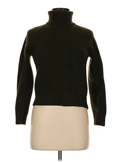 Pre-owned Polo Ralph Lauren Wool Pullover Sweater In Green