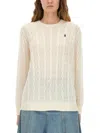 Polo Ralph Lauren Oversize Wool Cashmere Sweater Authentic Cream In White