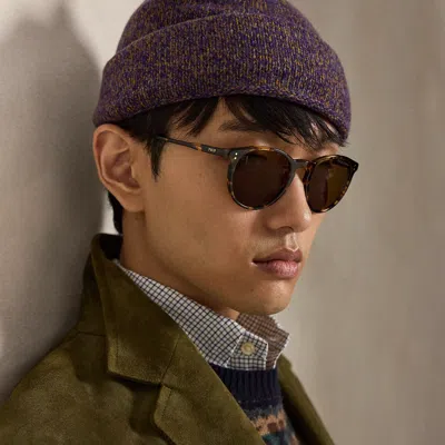 Polo Ralph Lauren Wool Ragg Watch Cap In Purple