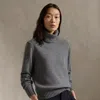 Polo Ralph Lauren Wool Rollneck Jumper In Gray