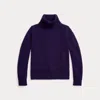 Polo Ralph Lauren Wool Rollneck Jumper In Purple