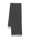 Polo Ralph Lauren Wool Scarf In Grey