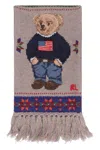 Polo Ralph Lauren Wool Scarf In Gray
