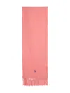 Polo Ralph Lauren Wool Scarf In Pink