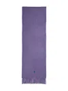 Polo Ralph Lauren Wool Scarf In Purple