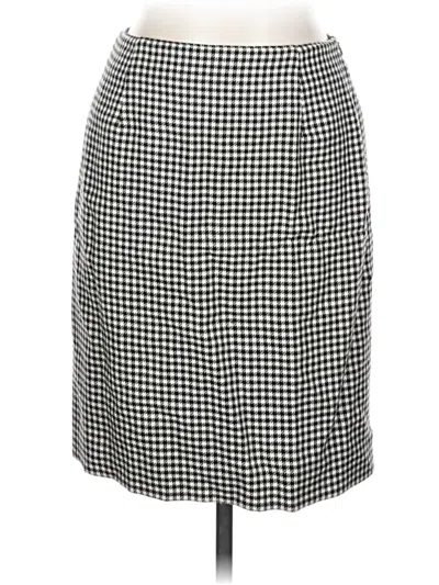 Pre-owned Polo Ralph Lauren Wool Skirt In Black