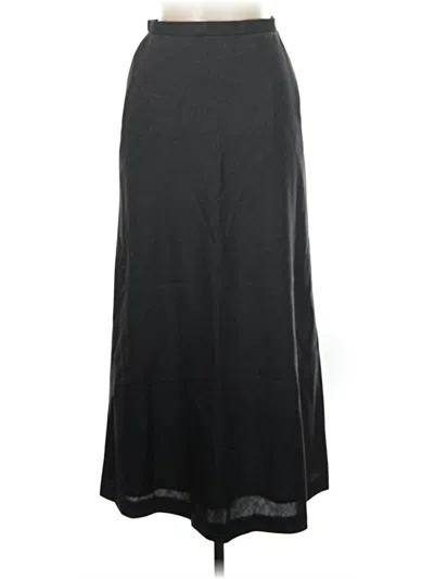 Pre-owned Polo Ralph Lauren Wool Skirt In Black