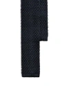 Polo Ralph Lauren Wool Slim Scarf In Navy