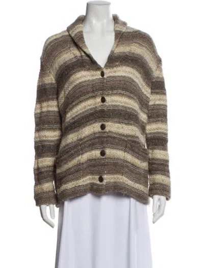 Pre-owned Polo Ralph Lauren Wool Striped Sweater In Multi
