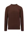 Polo Ralph Lauren Men's Sweaters Ralph Lauren - Ls Cn Pp Long Sleeve Pullover - Brown In Brown
