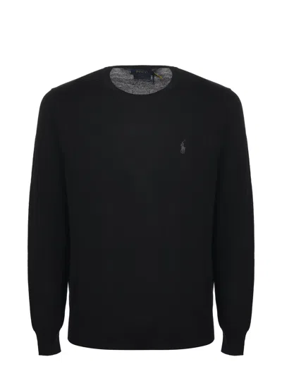 Polo Ralph Lauren Wool Sweater In Black