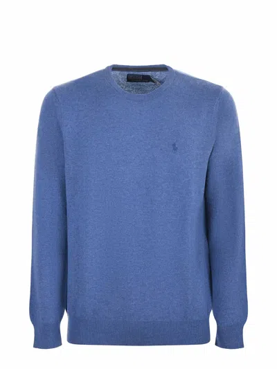 Polo Ralph Lauren Wool Sweater In Blue