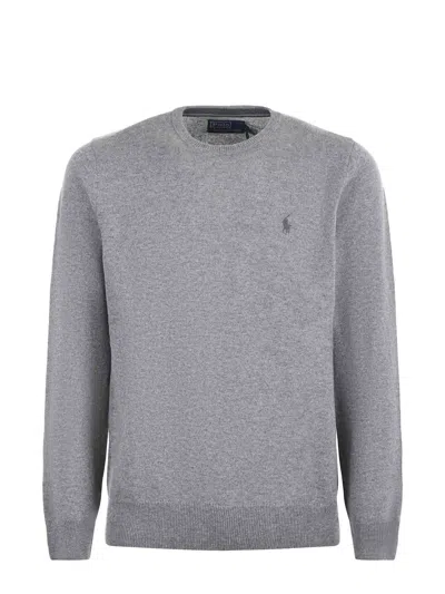 Polo Ralph Lauren Wool Sweater In Gray