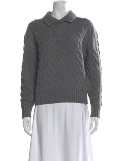 Pre-owned Polo Ralph Lauren Wool Sweater In Gray
