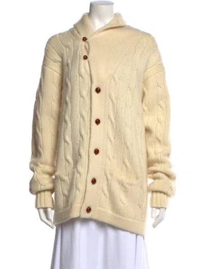 Pre-owned Polo Ralph Lauren Wool Sweater In Neutral