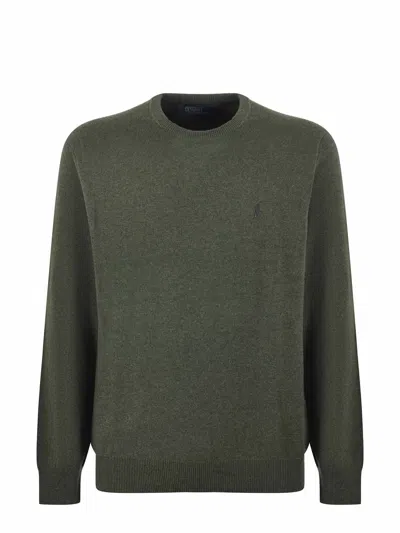 Polo Ralph Lauren Wool Sweater In Green