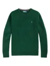 Polo Ralph Lauren Classic Crewneck Sweater In Deep Green In Green