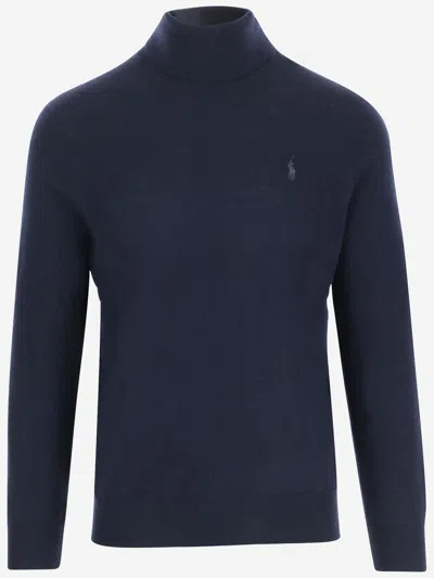 Polo Ralph Lauren Wool Sweater With Logo In White