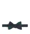 Polo Ralph Lauren Wool Tartan Bow Tie In Multi