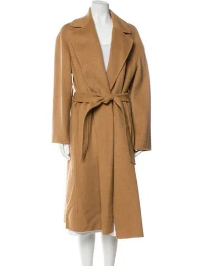 Pre-owned Polo Ralph Lauren Wool Trench Coat In Neutral