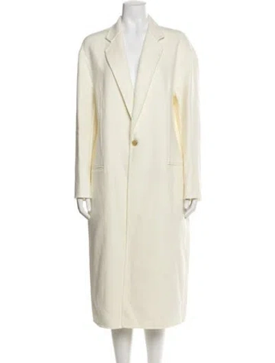 Pre-owned Polo Ralph Lauren Wool Trench Coat In Neutral