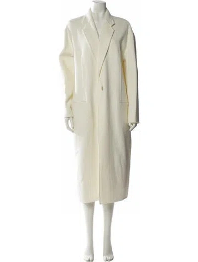 Pre-owned Polo Ralph Lauren Wool Trench Coat W/ Tags In Neutral