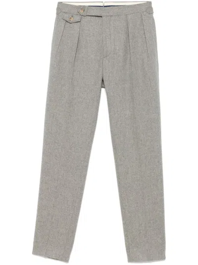 Polo Ralph Lauren Wool Trousers In Grey