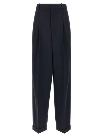 Polo Ralph Lauren Wool Trousers In Black