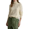 Polo Ralph Lauren Roll-neck Wool Jumper In Yellow & Orange