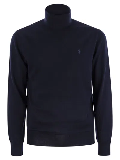POLO RALPH LAUREN WOOL TURTLENECK SWEATER