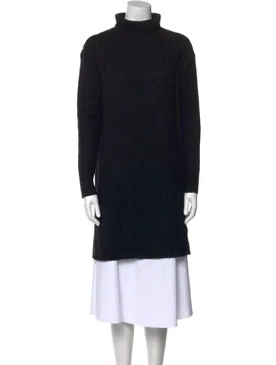Pre-owned Polo Ralph Lauren Wool Turtleneck Sweater W/ Tags In Black