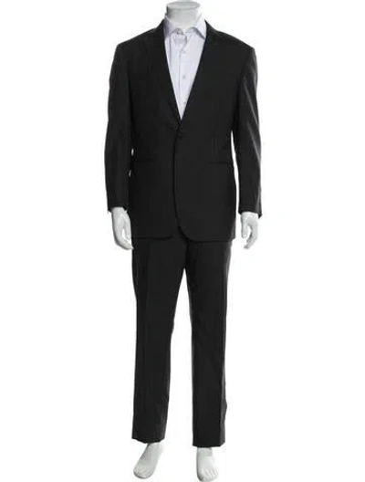 Pre-owned Polo Ralph Lauren Wool Two-piece Suit In Purple