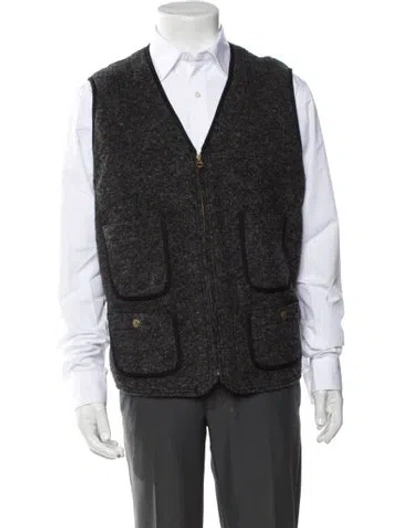 Pre-owned Polo Ralph Lauren Wool Vest In Grey