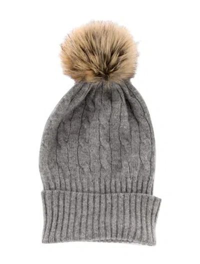 Pre-owned Polo Ralph Lauren Wool-blend Beanie In Multi