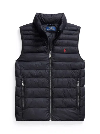 Polo Ralph Lauren Wool-blend Tailored Waistcoat In Animal Print
