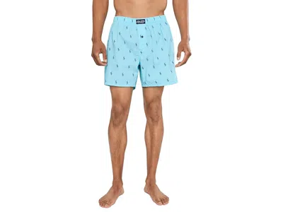 Polo Ralph Lauren Woven Boxer In Blue