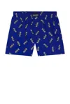 Polo Ralph Lauren Woven Boxer With Bear Print In Animal Print