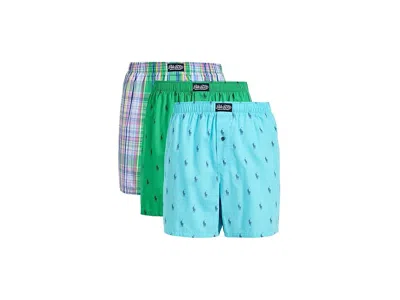 Polo Ralph Lauren Woven Boxers In Multi